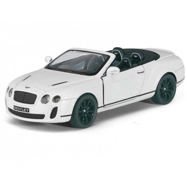 Машина KINSMART Bentley Continental  белая (KT5353W)