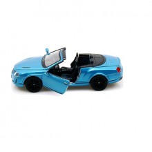 Машина KINSMART Bentley Continental  голубая (KT5353W)