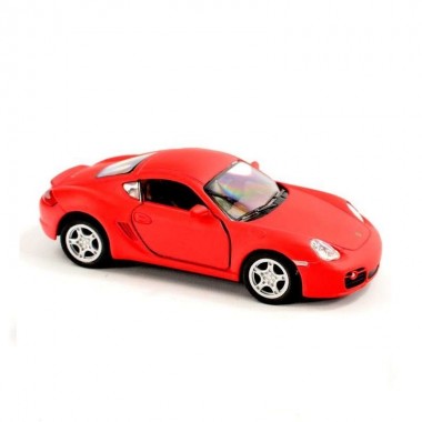 Машина KINSMART Matte Porsche красная  (KT5371W)