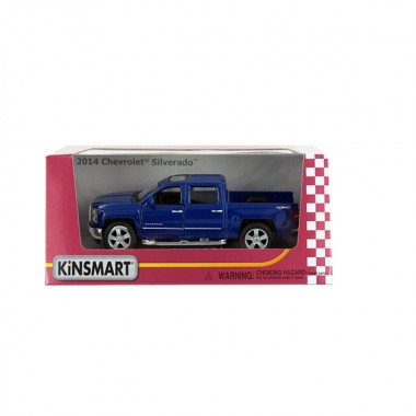 Машинка Kinsmart Chevrolet Silverado синяя (KT5381W) 