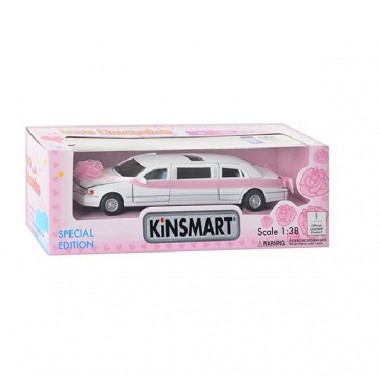 Лимузин  KINSMART Love Limousine белый (KT7001WW)