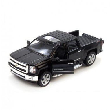 Машинка Kinsmart Chevrolet Silverado черная (KT5381W) 