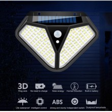 Уличный светодиодный фонарь настенный LED светильник Lesko на солнечной батарее с датчиком движения и датчиком света 1728 Уличный светодиодный фонарь настенный LED светильник Lesko на солнечной батарее с датчиком движения и датчиком света 1728