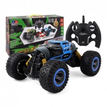 Троюковая машинка-перевертыш вездеход Leopard King 1:16 Original 4WD на радиоуправлении Blue