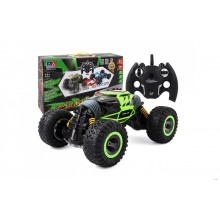 Троюковая машинка-перевертыш вездеход Leopard King 1:16 Original 4WD на радиоуправлении Green