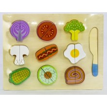 Деревянная игра Shantou продукты на липучках (M02944) Деревянная игра Shantou продукты на липучках (M02944)