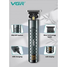 Машинка для стрижки волос и окантовки VGR аккумуляторная 6607788 Машинка для стрижки волос и окантовки VGR аккумуляторная 6607788