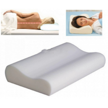 Ортопедическая подушка анатомическая Memory Pillow для комфортного и здорового сна с эффектом памяти 50 x 29 см Ортопедическая подушка анатомическая Memory Pillow для комфортного и здорового сна с эффектом памяти 50 x 29 см