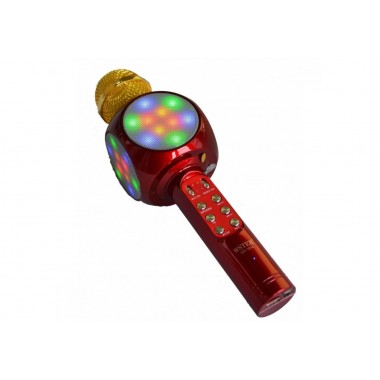 Микрофон-караоке Bluetooth WSTER WS-1816 RED