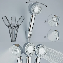Двусторонняя душевая насадка Multifunctional Faucet, 3 режима полива Двусторонняя душевая насадка Multifunctional Faucet, 3 режима полива
