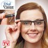 Очки с с регулировкой линз Dial Vision унисекс черная оправа, от -6 до +3