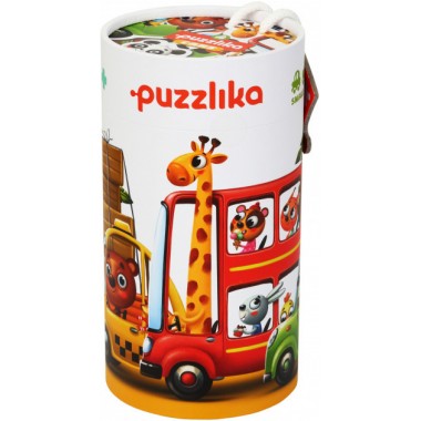 Пазлы Puzzlika Машинки 5 в 1 13784