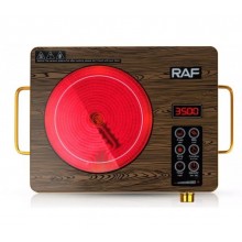 Плита настольная RAF инфракрасная одноконфорочная wood