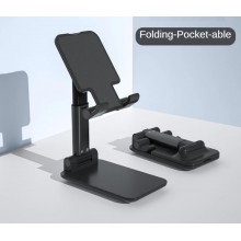 Универсальный держатель подставка Folding desktop phone stand для мобильного телефона черный Универсальный держатель подставка Folding desktop phone stand для мобильного телефона черный