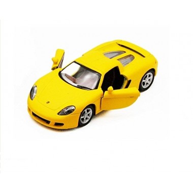 Машина KINSMART Matte Porsche желтая (KT5371W)