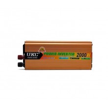 Преобразователь инвертор автомобильный UKC Power Inverter 12V-220V 2000W преобразователь напряжения Преобразователь инвертор автомобильный UKC Power Inverter 12V-220V 2000W преобразователь напряжения