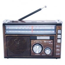 Радиоприёмник портативный Golon FM/AM/SW колонка c LED-фонариком, usb-выходом, карта SD коричневый 0038288 Радиоприёмник портативный Golon FM/AM/SW колонка c LED-фонариком, usb-выходом, карта SD коричневый 0038288