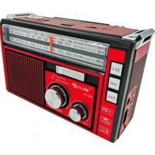 Радиоприёмник портативный Golon FM/AM/SW колонка c LED-фонариком, usb-выходом, карта SD красный 0038288 Радиоприёмник портативный Golon FM/AM/SW колонка c LED-фонариком, usb-выходом, карта SD красный 0038288