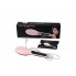 Расческа-выпрямитель Fast Hair Straightener HQT-906 c дисплеем Розовая 