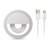 Светодиодное кольцо для селфи USB  Selfie Ring селфи-кольцо с тремя уровнями свечения White  