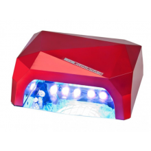 Лампа для гель-лака UV LED SUN Diamond 36W для полимеризации и сушки ногтей с таймером  15SN красная