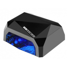 Лампа для гель-лака UV LED SUN Diamond 36W для полимеризации и сушки ногтей с таймером  15SN Чёрная