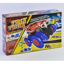 Трек канатный Trix Trux Monster Truck 1 машинка на батарейках, волна, уклон, лестница Трек канатный Trix Trux Monster Truck 1 машинка на батарейках, волна, уклон, лестница