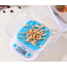 Весы Domotec кухонные электронные до 7 кг 0012588 голубые