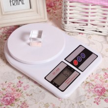 Весы Domotec кухонные электронные до 10 кг белые 0040088