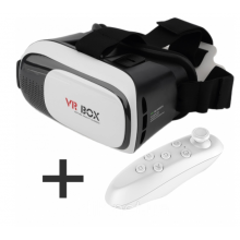 Очки виртуальной реальности 3D для смартфона VR BOX 2.0 с пультом управления (4141) Очки виртуальной реальности 3D для смартфона VR BOX 2.0 с пультом управления (4141)