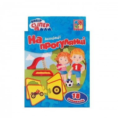 Игра Vladi Toys Ассоциации На прогулке (укр) ( VT1901-07)
