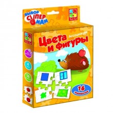 Игра Vladi Toys Ассоциации Цвета и фигуры (рус) ( VT1901-38) Игра Vladi Toys Ассоциации Цвета и фигуры (рус) ( VT1901-38)