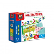 Игра Vladi Toys Математика на магнитах (рус) (VT5411-02) Игра Vladi Toys Математика на магнитах (рус) (VT5411-02)