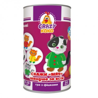 Игра Vladi Toys Скажи Мяу  (укр) (VT8020-07)
