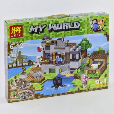 Конструктор Lele My World  33191  Береговая цитадель