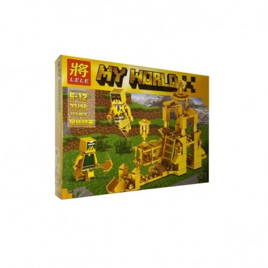Конструктор Lele My World 33156 Золотая серия