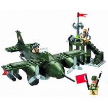 Конструктор Brick 810 Военный самолет Конструктор Brick 810 Военный самолет