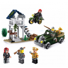 Конструктор Brick 1708 Спецоперация Зеро Конструктор Brick 1708 Спецоперация Зеро