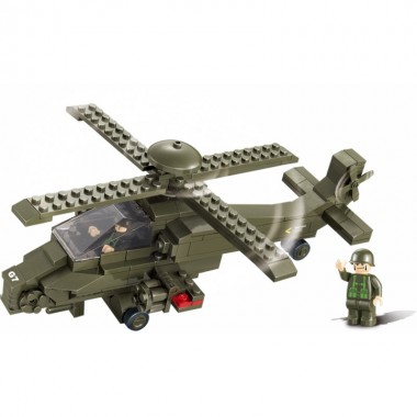 Конструктор SLUBAN M38-B0298 Ударный вертолет