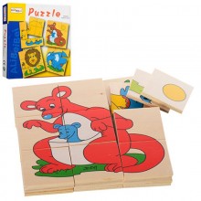 Деревянные пазлы BK TOYS Ltd животные 1387 Деревянные пазлы BK TOYS Ltd животные 1387
