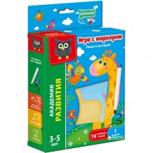 Игра Vladi Toys Пиши и вытирай русский язык Жираф (VT5010-01) Игра Vladi Toys Пиши и вытирай русский язык Жираф (VT5010-01)