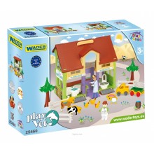 Игровой набор Wader Домик ветеринар 25460 Игровой набор Wader Домик ветеринар 25460
