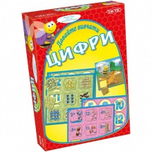 Настольная игра Tactik  Давайте изучать цифры на украинском языке 40302