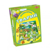 Настольная игра  Tactik  Давайте изучать животных (укр.) 40305
