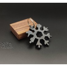 Мультитул отвертка в виде снежинки 18 в 1  Snowflake Wrench Tool HMD