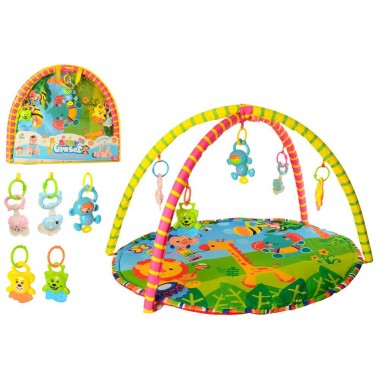 Коврик BABY GYMSET для малышей Животные