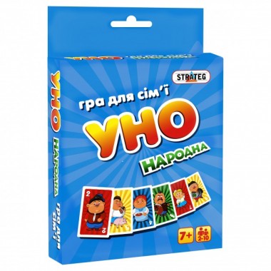 Настольная игра Strateg Уно народная (7014)