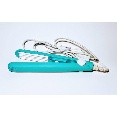 Мини-плойка ProMozer щипцы с гофре мятная MZ-7052