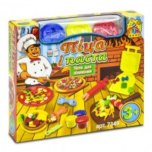 Тесто для лепки FUN GAME Пицца и паста 7349 Тесто для лепки FUN GAME Пицца и паста 7349