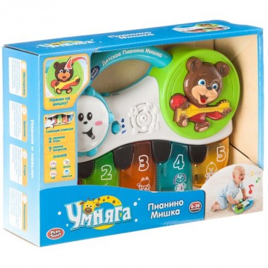 Пианино Play Smart Умняга Мишка Музыкальное 7504